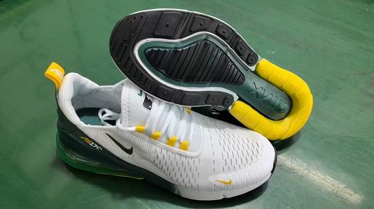 Wholesale Nike Air Max 270 Brazil Green White Yellow Men's Women's Shoes-06 Wholesale Nike Air Max 270 Brazil Green White Yellow Men's Women's Shoes-06